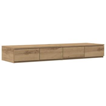 Stauraumbett Massivholz Eiche Widerstandsfähiges Holz 120 x 190 cm