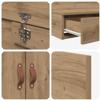 Stauraumbettgestell Braun Holzwerkstoff 140 x 190 x 31.5 cm