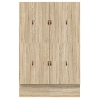 Stauraum Bettgestell Braun Holzwerkstoff 135,5 x 190 x 31,5 cm