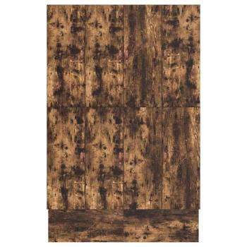 Stauraumbettgestell Braun Holzwerkstoff 135,5 x 190 x 31,5 cm