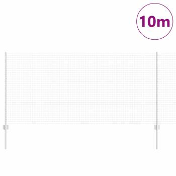 Hühnerdrahtzaun-Set 2 Rollen Verzinkter Stahl 10 x 1 m Langlebig