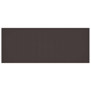 9-teiliges Garten-Esszimmer-Set mit Kissen Braun Poly-Rattan