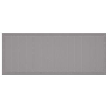 9-teiliges Garten-Essset Grau Poly-Rattan