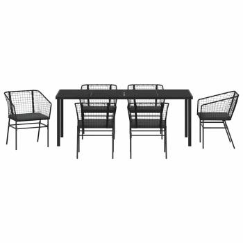 Set aus 4 Schwarz und Dunkelgrau