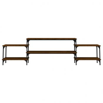 TV-Schrank Braun Eichen-Optik 197x35x52 cm Holzwerkstoff