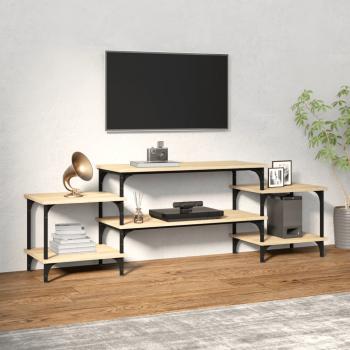 ARDEBO.de - TV-Schrank Sonoma-Eiche 157x35x52 cm Holzwerkstoff