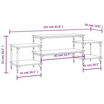 TV-Schrank Sonoma-Eiche 157x35x52 cm Holzwerkstoff