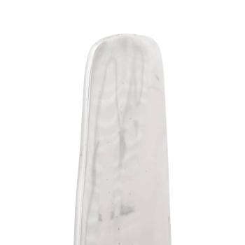 Skulptur Silber 26x26x110 cm Aluminium Halb Propeller