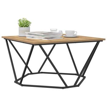 Couchtisch Massivholz Eiche 80x80x45 cm