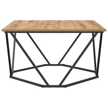Couchtisch Massivholz Eiche 80x80x45 cm
