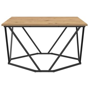 Couchtisch Massivholz Eiche 80x80x45 cm