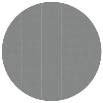 Pool-Bodentuch Hellgrau Ø550 cm Polyester Geotextil