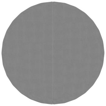 Pool-Bodentuch Hellgrau Ø244 cm Polyester Geotextil