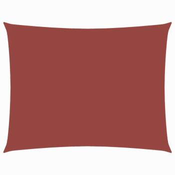 Sonnensegel Oxford-Gewebe Rechteckig 2,5x4,5 m Terracotta