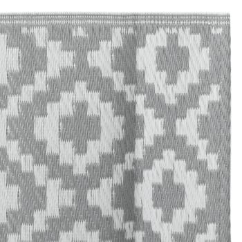 Outdoor-Teppich ARAKIL Grau 80x150 cm PP