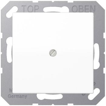 Jung AS 590 A WW Leitungsauslass mit Zugentlastung, Duroplast, Serie AS, alpinweiß