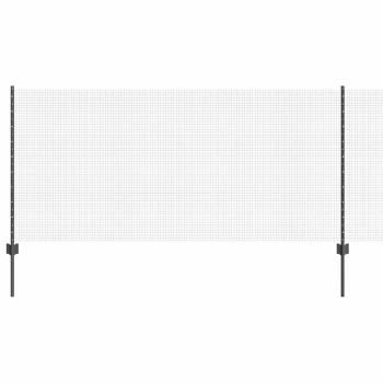 Hühnerdrahtzaun-Set Set aus 2 Grau Metall 10 x 1 m Langlebig