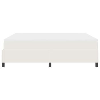 Boxspringbett mit Matratze Creme Super King Samtstoff