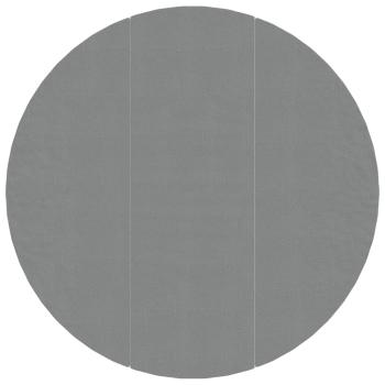 Pool-Bodentuch Hellgrau Ø396 cm Polyester Geotextil