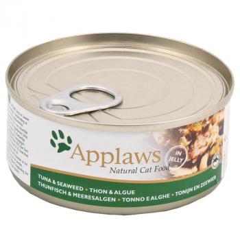 ARDEBO.de Applaws Cat Nassfutter Dose Thunfischfilet & Meeresalgen 156 g