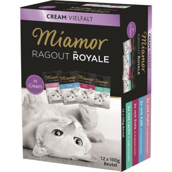 Miamor FB Ragout Royale Multibox Cream Vielfalt  12 x 100 g   (Menge: 5 je Bestelleinheit)