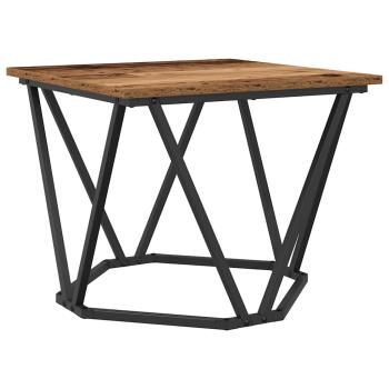 Couchtisch Recyceltes Holz Metall, Holz Mittel Stylisch