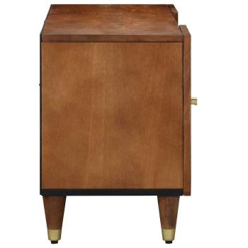 Medienspeicherschränke & -regale Honigbraun Massivholz Akazie