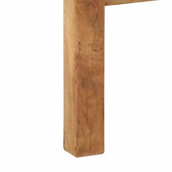 Couchtisch Braun 110 x 54 x 35 cm Massives upgecyceltes Holz