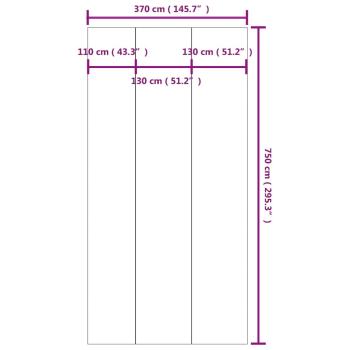 Pool-Bodentuch Hellgrau 750x370 cm Polyester Geotextil
