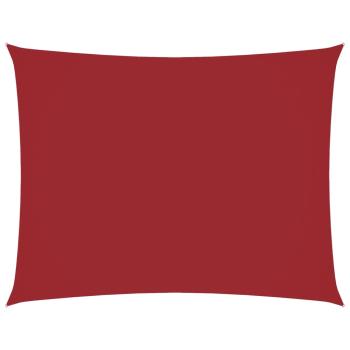 Sonnensegel Oxford-Gewebe Rechteckig 6x8 m Rot