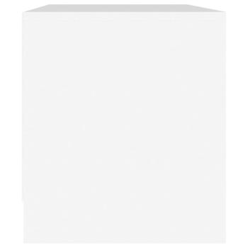 TV-Schrank Weiß 90x35x40 cm Holzwerkstoff