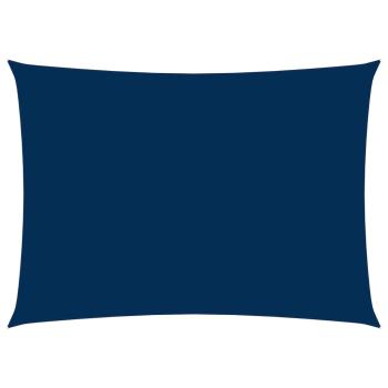Sonnensegel Oxford-Gewebe Rechteckig 6x8 m Blau