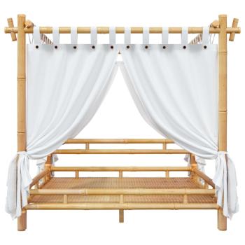 Himmelbett 180x200 cm Bambus