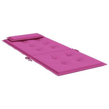 ARDEBO.de - Hochlehner-Auflagen 2 Stk. Rosa Oxford-Gewebe
