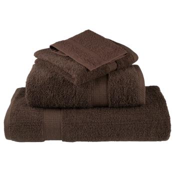 Premium-Handtücher SOLUND 10 Stk. Braun 50x100 cm 600 g/m²