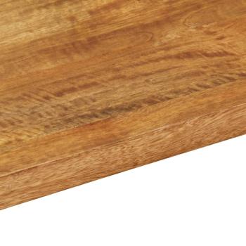 Tischplatte 140x50x3,8 cm Rechteckig Massivholz Mango