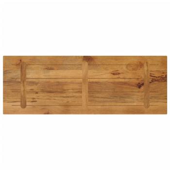 Tischplatte 140x50x2,5 cm Rechteckig Massivholz Mango