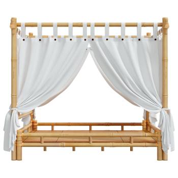 Himmelbett 160x200 cm Bambus