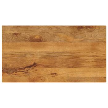 ARDEBO.de - Tischplatte 100x50x3,8 cm Rechteckig Massivholz Mango