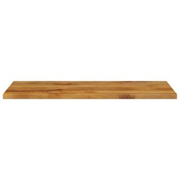 Tischplatte 110x50x2,5 cm Rechteckig Massivholz Mango