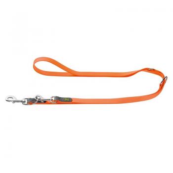 ARDEBO.de Hunter verstellbare Führleine Convenience 20mm/200cm neonorange