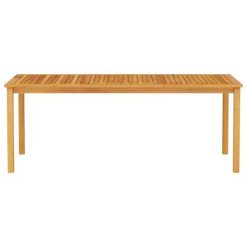 Garten Essgruppe 9 pcs Braun Massivholz Akazie