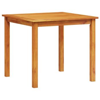 3-teiliges Garten-Esszimmer-Set aus massivem Akazienholz