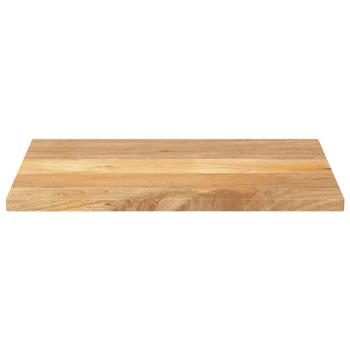 Tischplatte 80x60x3,8 cm Rechteckig Massivholz Mango