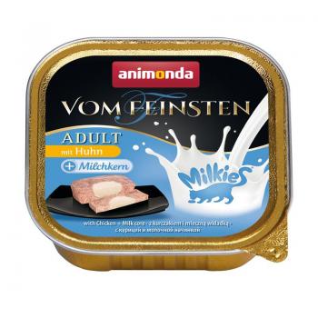 ARDEBO.de Animonda Cat vom Feinsten Adult Milkies Huhn plus Milchkern 100g