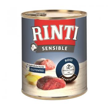 ARDEBO.de Rinti Dose Sensible Ross, Hühnerleber & Kartoffel 800 g