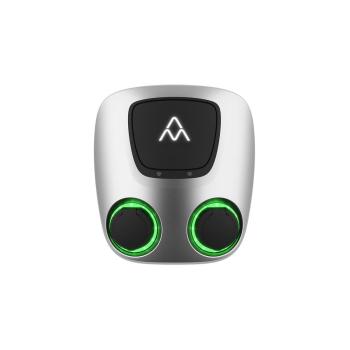 ARDEBO.de Charge Amps Wallbox Aura, 2x22 kW, 3Polig, 32A, Type2, 4G/Wifi/Lan, OCPP, RCD, Silber (131503)