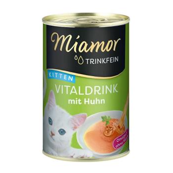 ARDEBO.de Miamor Trinkfein Vitaldrink Kitten mit Huhn 135ml