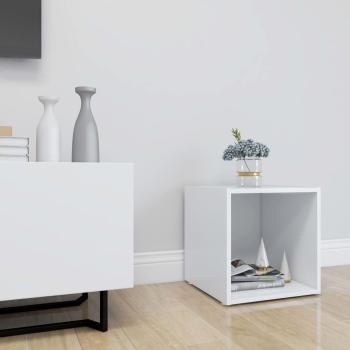 TV-Schrank Weiß 37x35x37 cm Holzwerkstoff