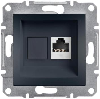 ARDEBO.de Interra RJ45 Single Datenbuchse CAT6 UTP, anthrazit (ITR4700171)